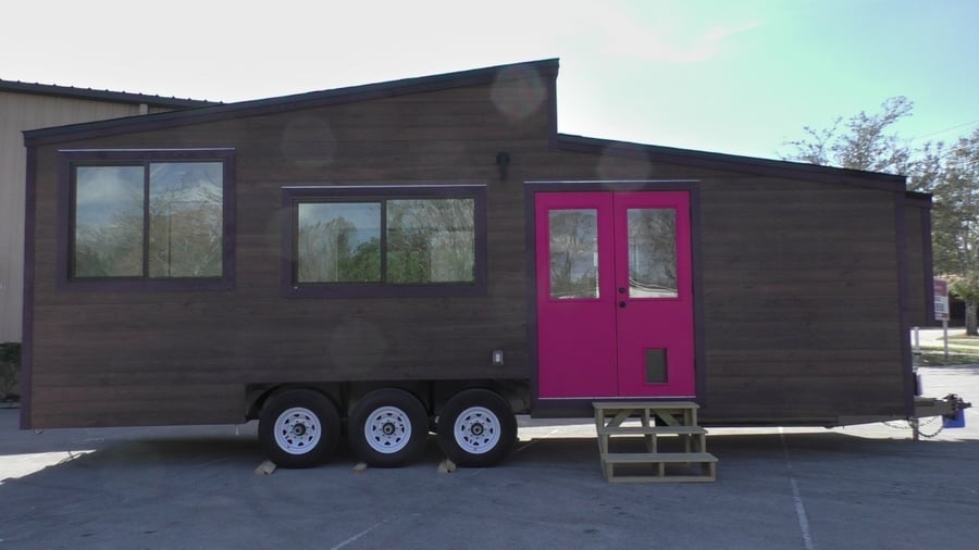 FunTana Magenta Tiny House WalkthroughJPG