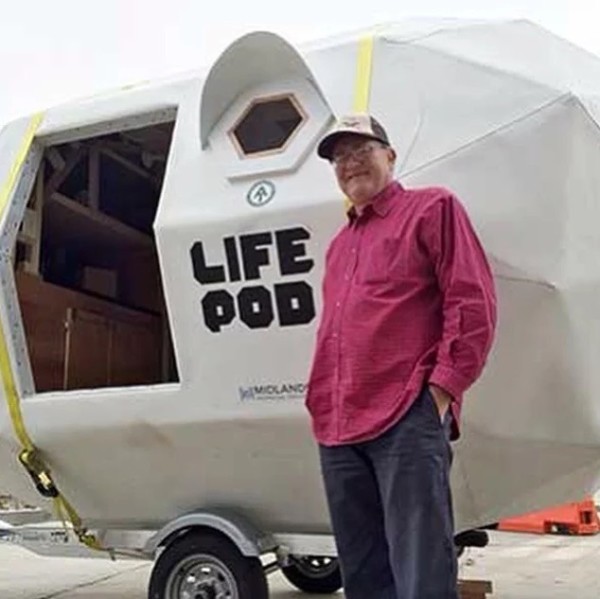Geo-Dome Life Pod Travel Trailer by Michael Weekes 001