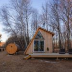 Gframe Cabin w Wood Fired Sauna 10