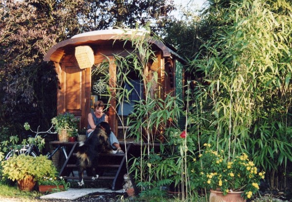Gypsy caravan garden