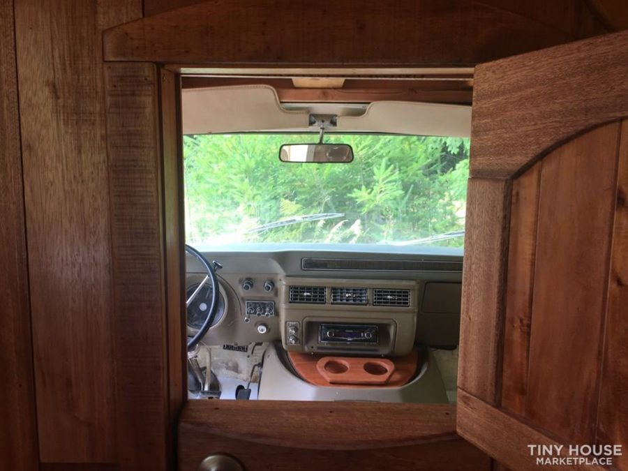 Hand-crafted Camper Van Built on 1977 Tigoa 001
