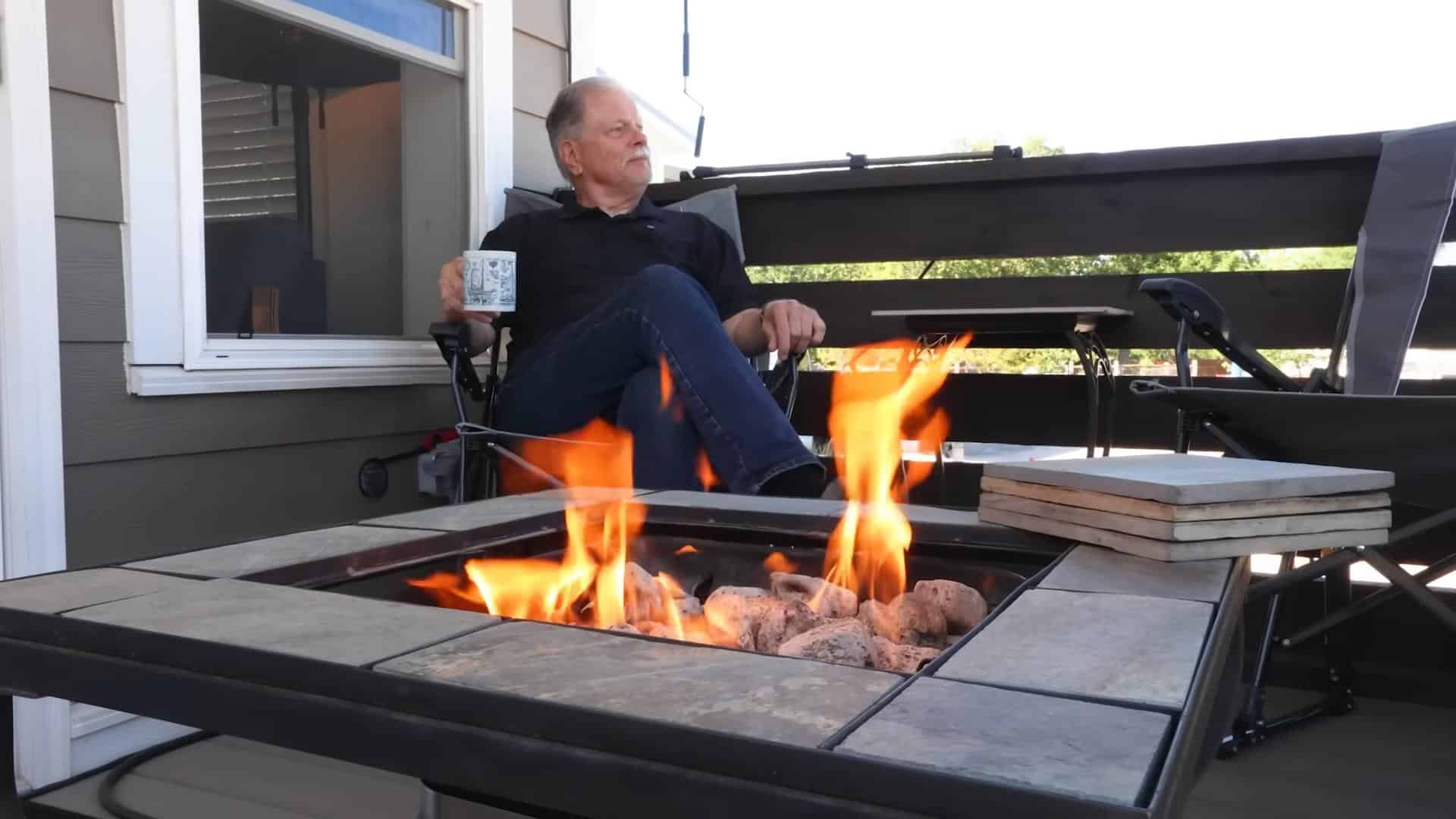 Tiny Home with Fire Pit and Outdoor Seating