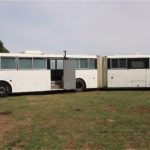 He bought an oversized bendy bus and turned it into his tiny house images © Nick Jordan 001