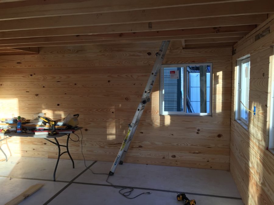 He built a 512-square-foot tiny house for his sister in 3 months and 28 days for 16k