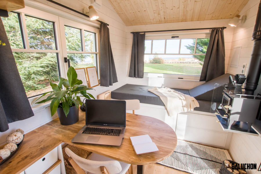 Health Professional’s Office Tiny Home. 16