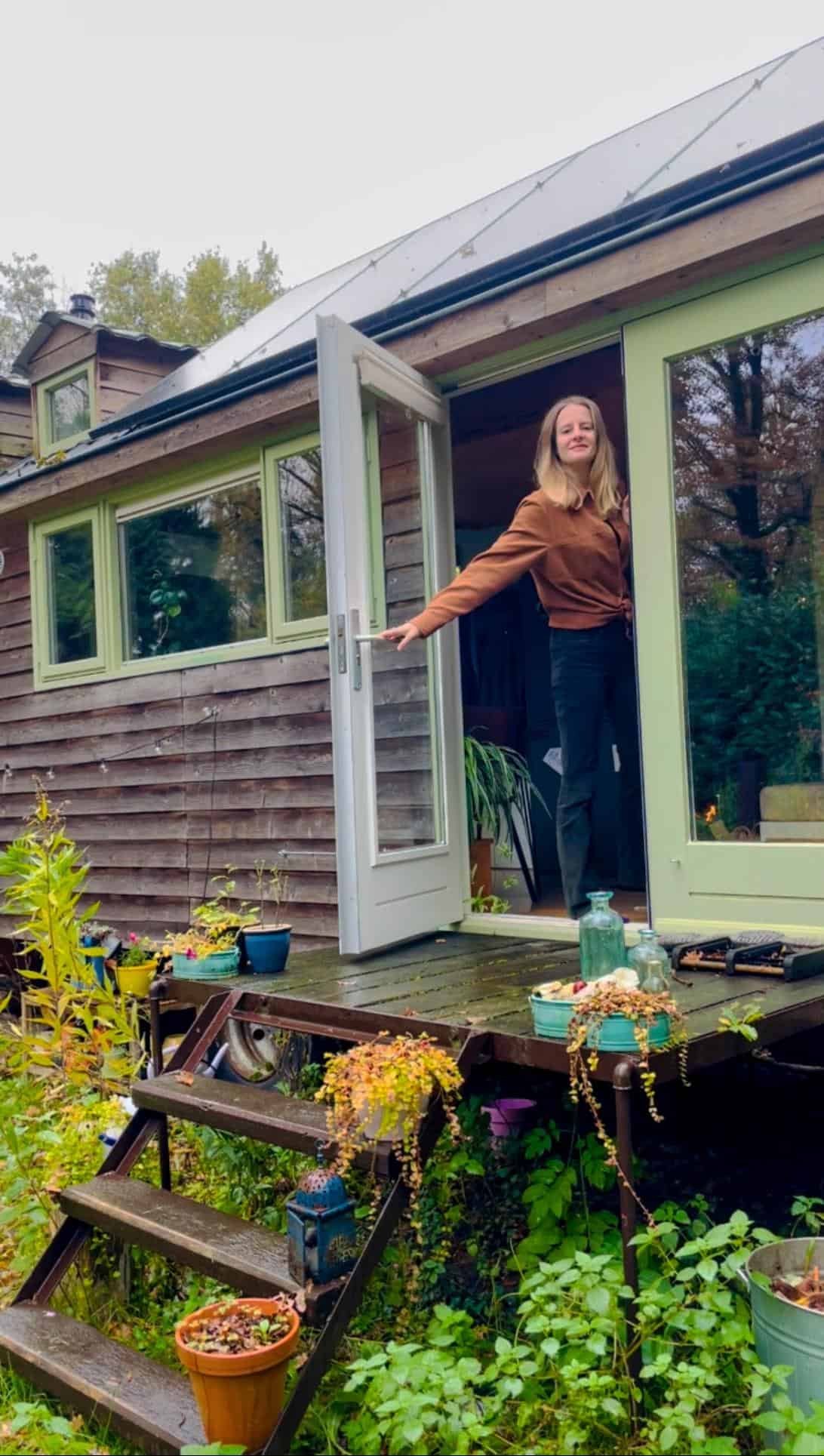 Cozy DIY Tiny Home in the Netherlands