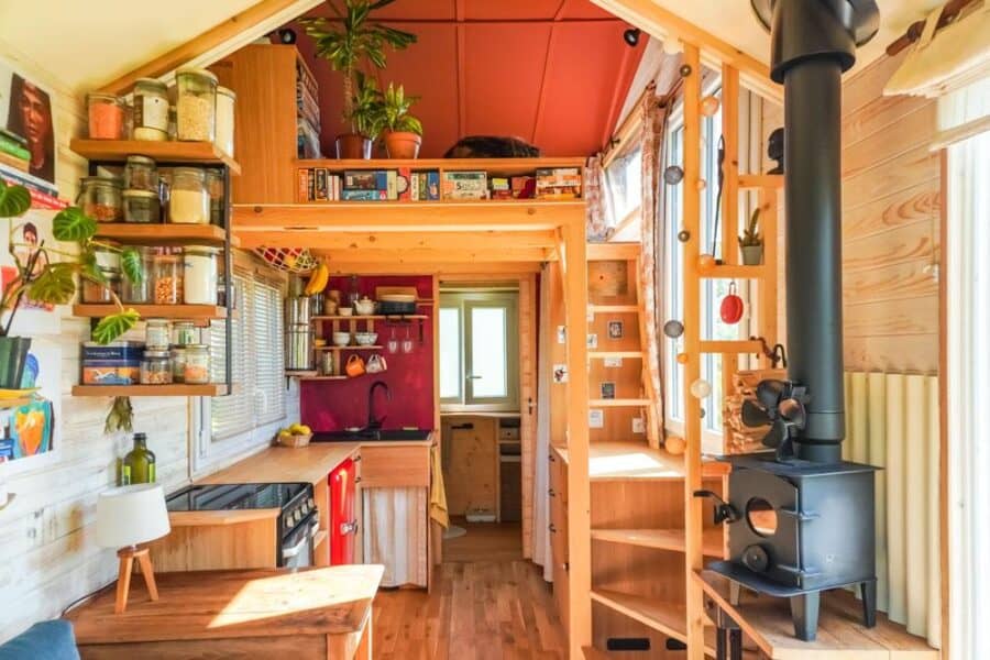Her DIY Tiny Home in the French Countryside 2