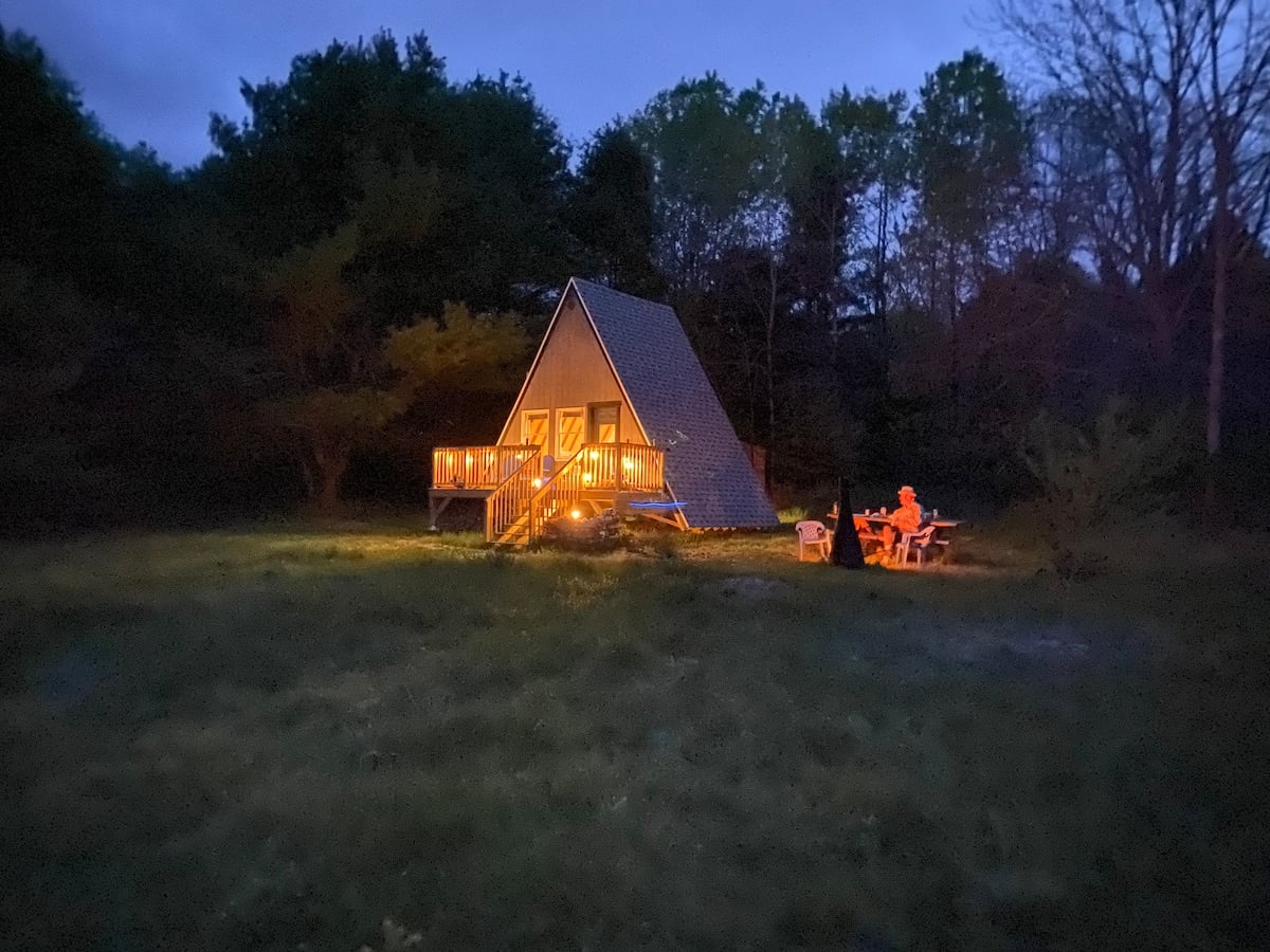 Heronbrook Hideaway New York Aframe Vacation 5
