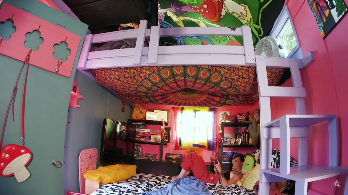 His Bright & Bold Affordable Tiny Home 5