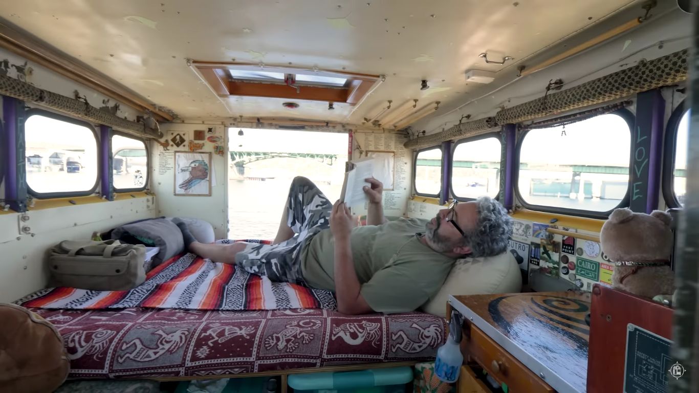 His Life as a Charitable Photographer in Old Military Rig 5