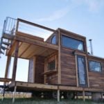 Honey on the Rocks Tiny House on Wheels by Carpenter Owl 002