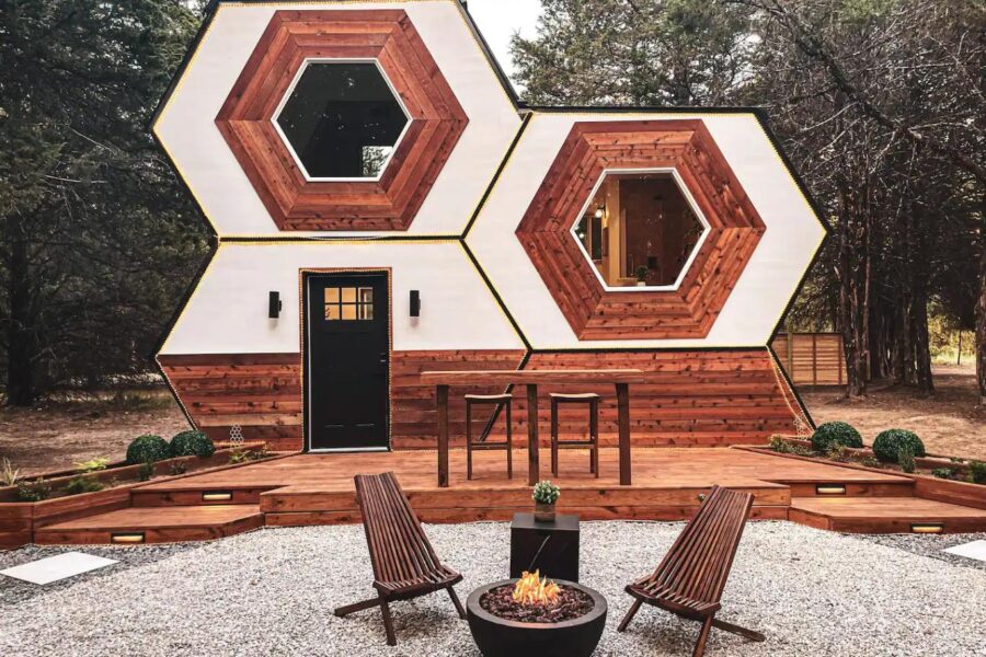 HoneyHive Beehive Inspired Tiny Home 14