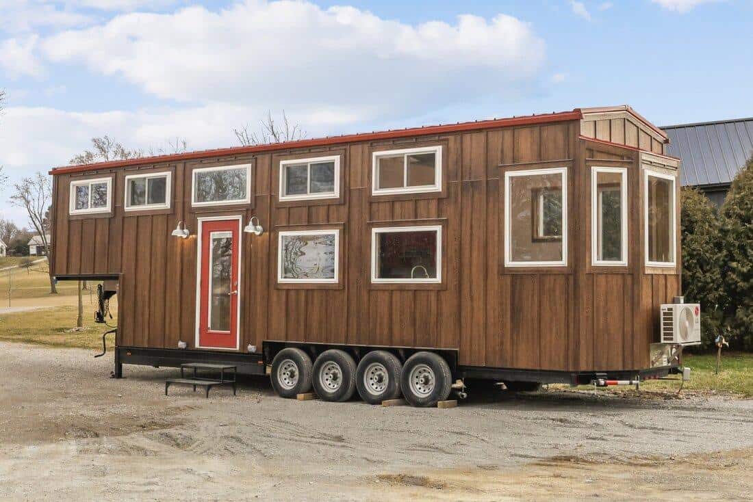Honeylion tiny house with dual murphy beds