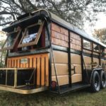 Horse Trailer to Gypsy Wagon Tiny House Conversion in Naples FL_007