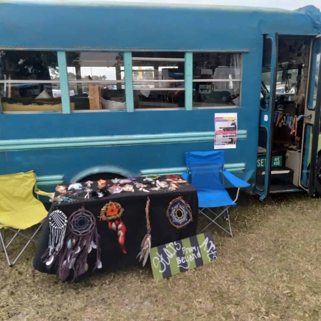 Tiny House Bus Market Stall
