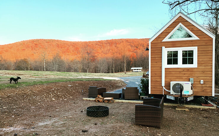 Tiny Haven: Ginger Zen Tiny House Near Harper's Ferry WV