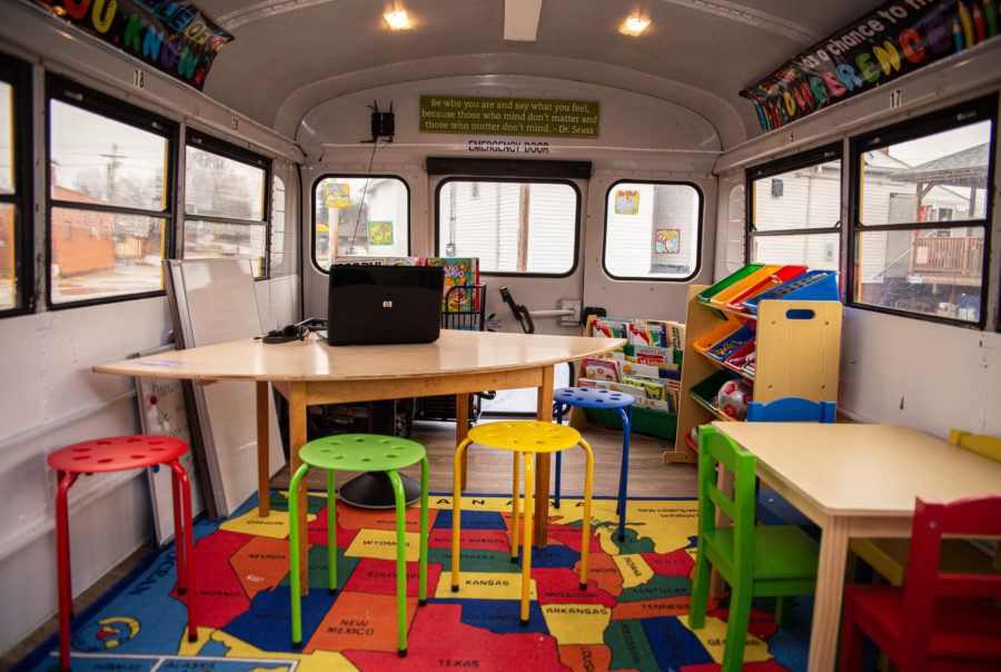 Bus Turned Into Mobile Classroom For Economically Disadvantaged Students 3