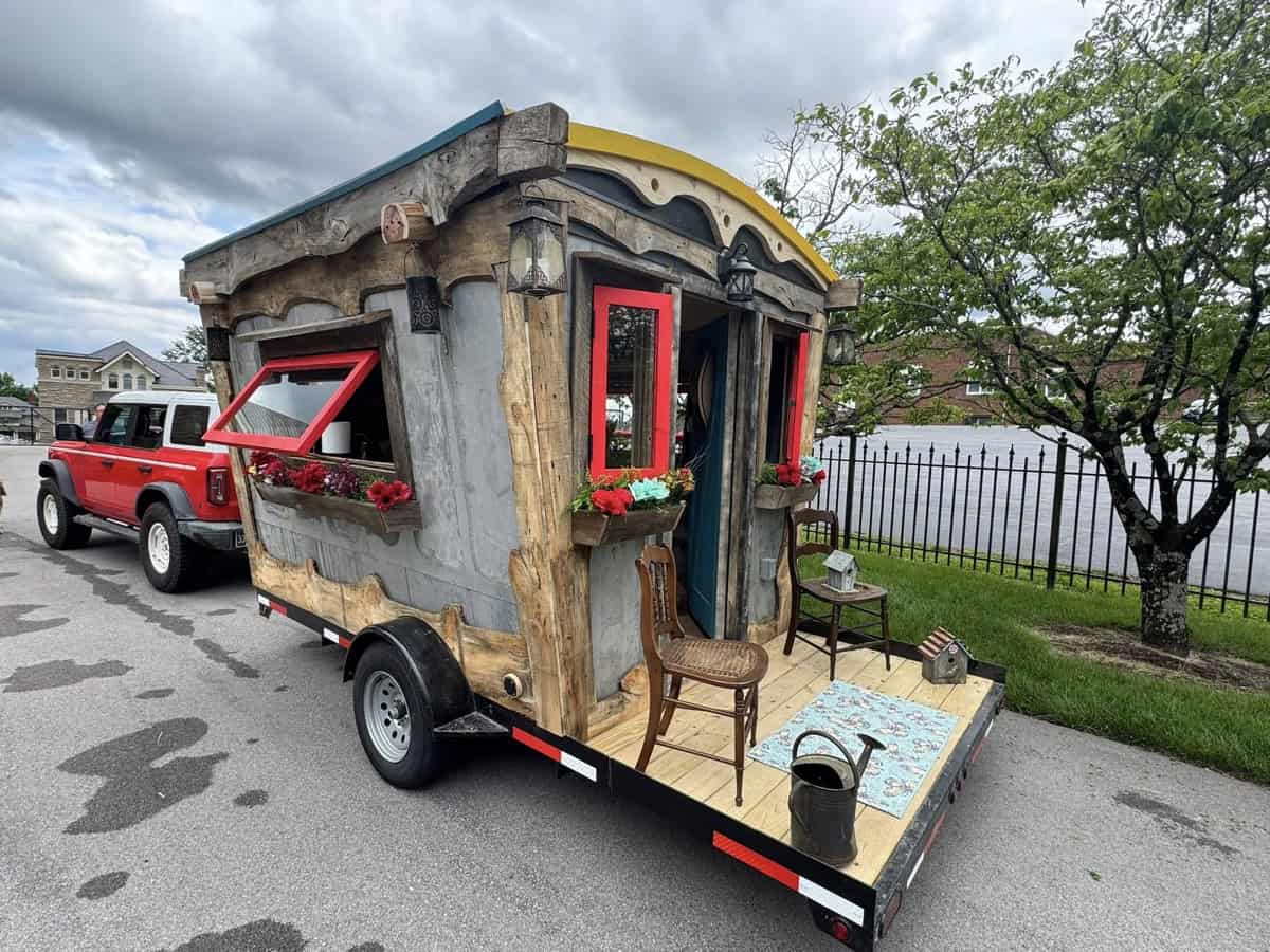 Whimsical Gypsy-Style Tiny House on Wheels