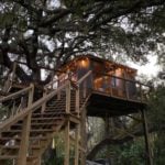 Incredible Tree House Nestled In 300-Year-Old Oak Tree In Saint Cloud Florida via Karen And Rick-Airbnb 002