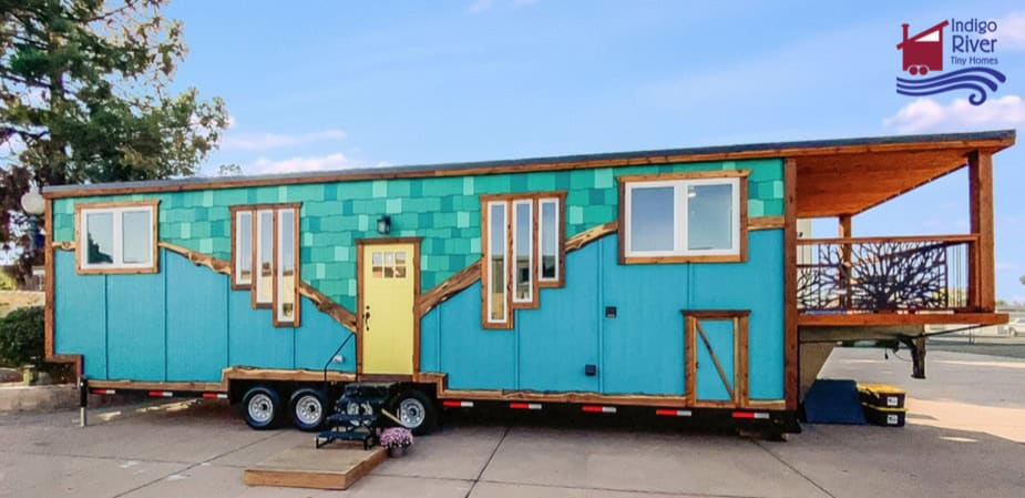 Tiny House on Wheels at Indigo River Tiny Homes