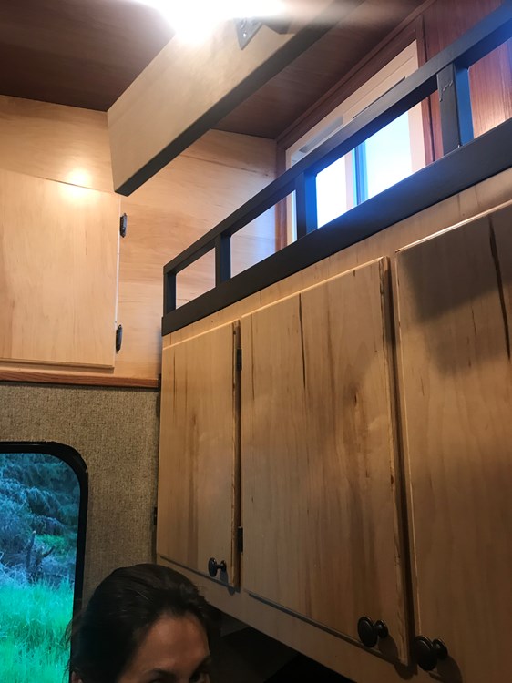 Interior of the Off Grid Tiny House