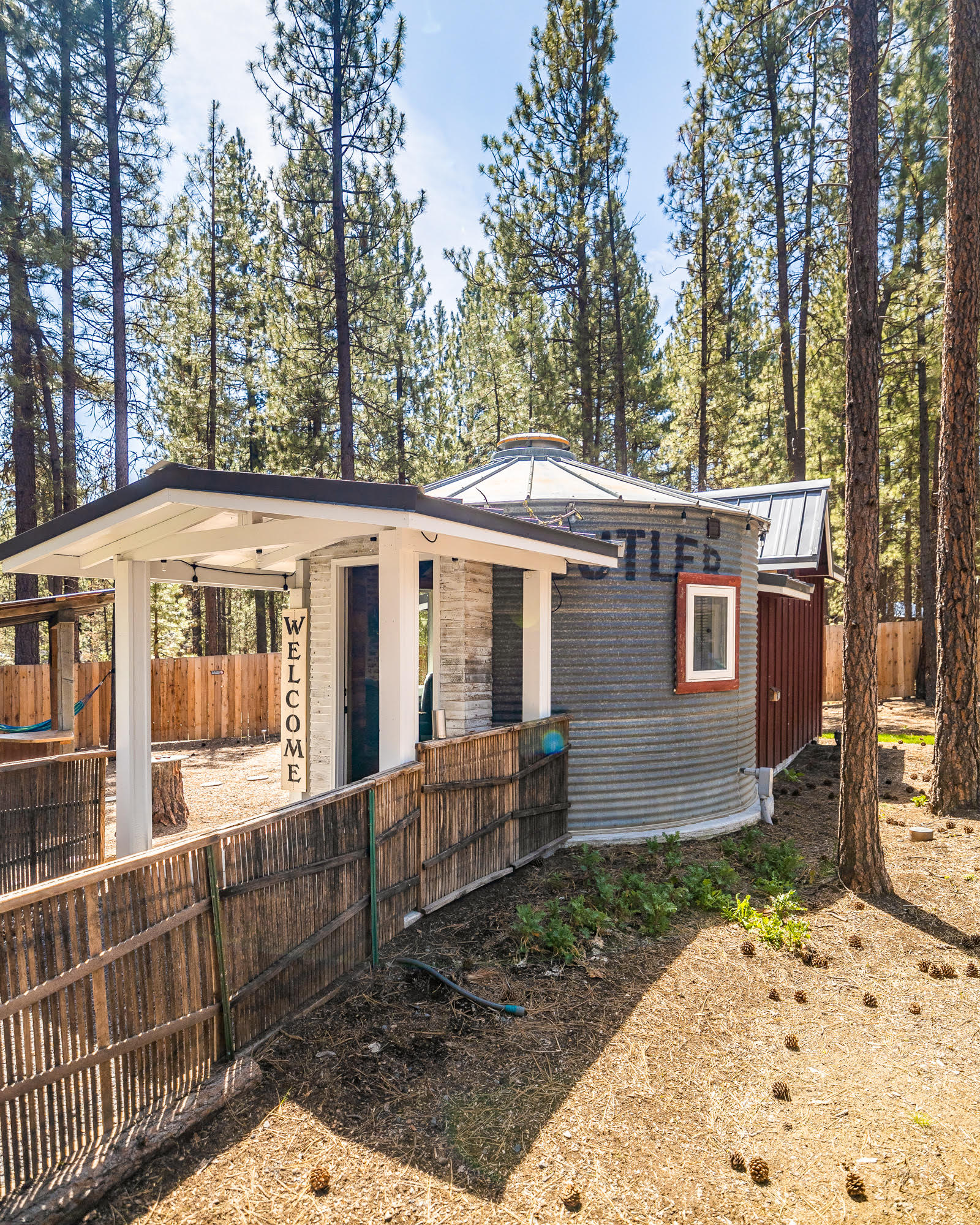 Intimate Rustic Silo Among The Trees 5