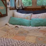 Jennas Downstairs Bed Configuration in her Tiny House via Tiny House Giant Journey YouTube 003