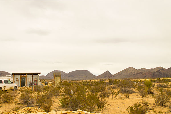 John Wells Off Grid Tiny House in the Desert 