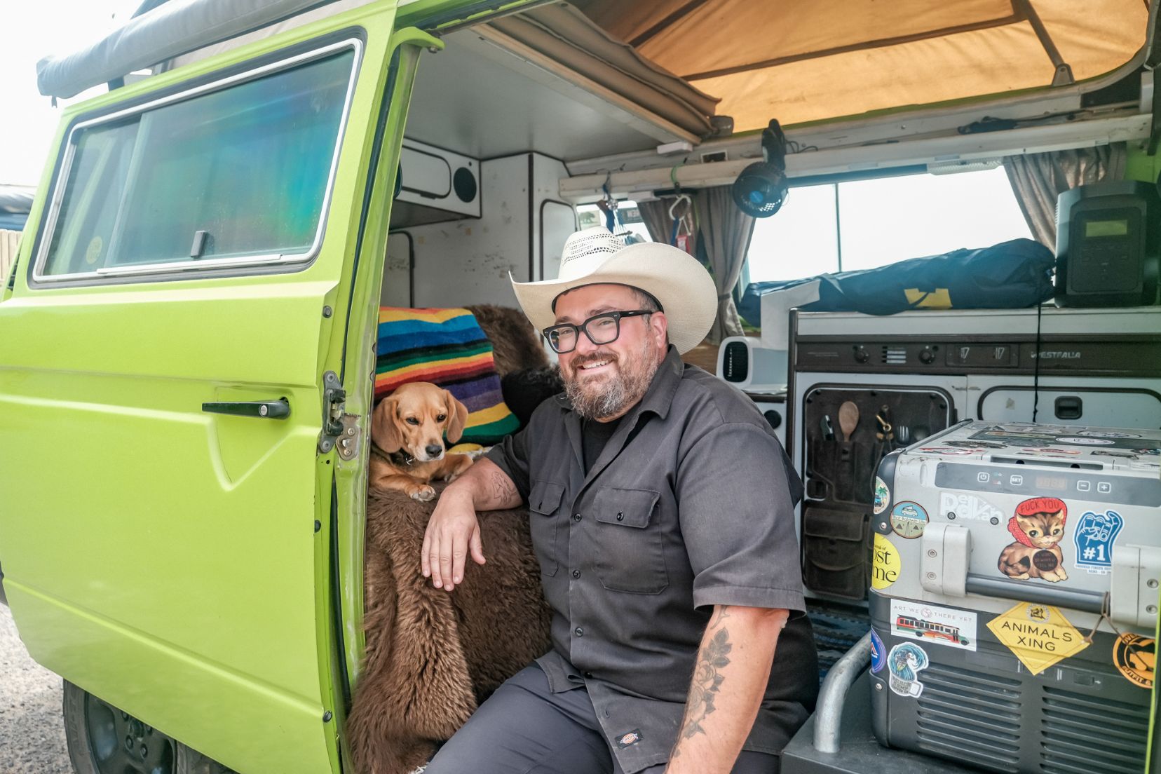 Josiah’s Green Machine 1982 Volkswagen Westfalia Vanagon 2