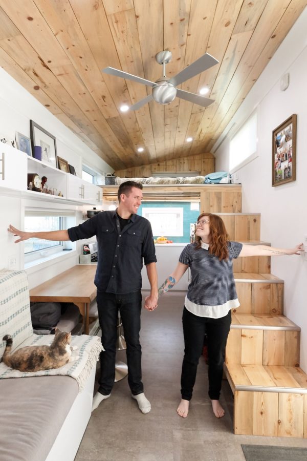 Couple Design and Build the Perfect Off-Grid Tiny Home @tomyorkphoto