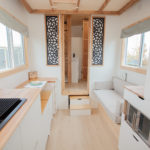 Keri’s 16 Ft. Travelling THOW with Elevator Bed 8