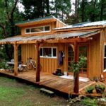 Keva Tiny Cabin on a Foundation Originally Built on a Trailer 001