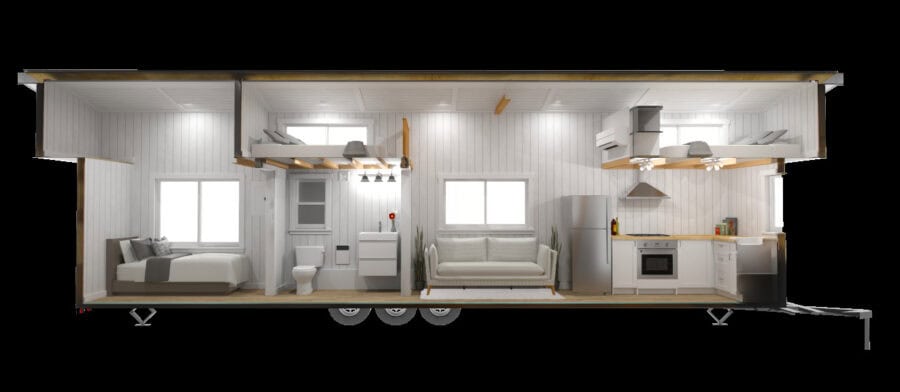 L3 – CALLIOPE Mint Tiny Homes 386 sq. ft 14