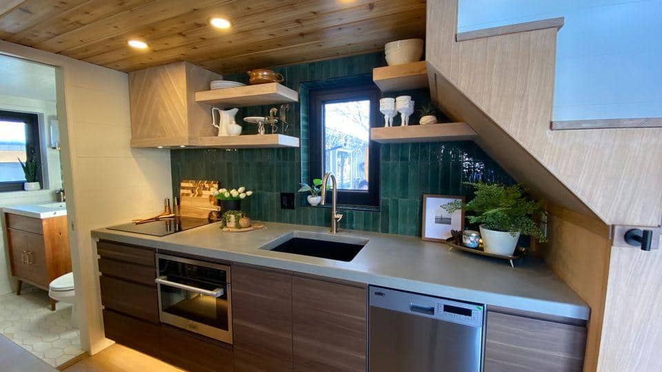 26 Foot Luxury Tiny House Interior