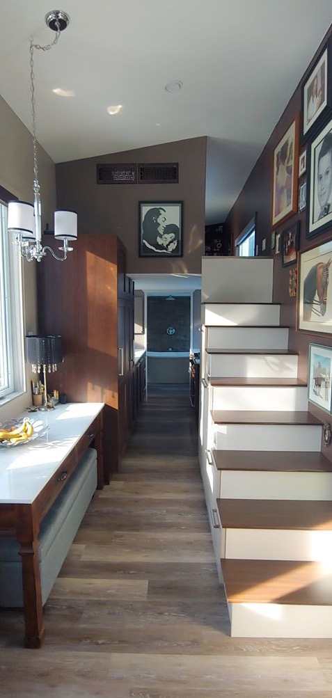 Laura and Chads Beautiful Tiny Home Interior