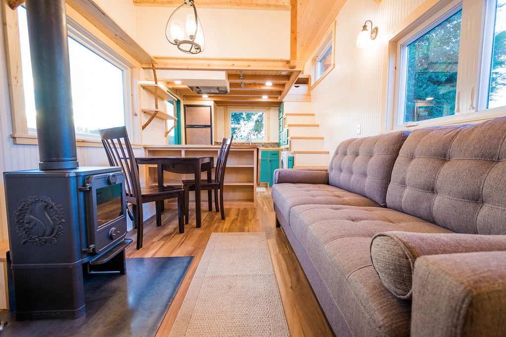 Her 10-Ft Wide, Mudroom-Entry Tiny Home