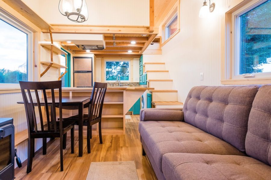 Laura's Amazing 10-Ft Wide Tiny House w/ Mudroom Entry