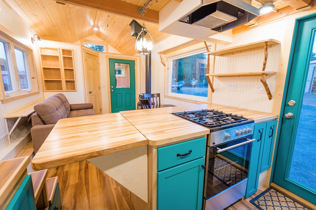 Her 10-Ft Wide, Mudroom-Entry Tiny Home