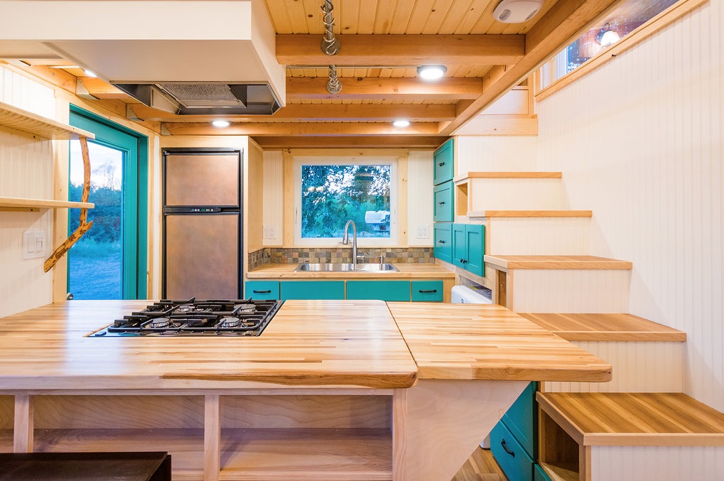 Her 10-Ft Wide, Mudroom-Entry Tiny Home