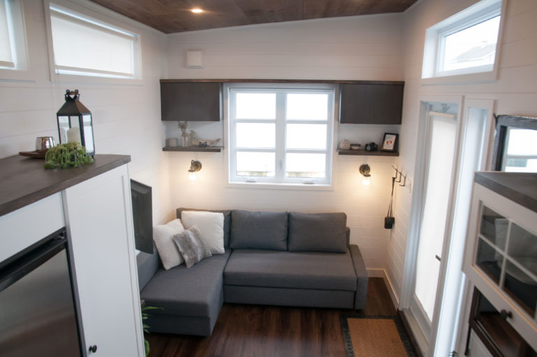 10-Foot Wide Laurier Tiny House with Main Floor Bedroom and More!