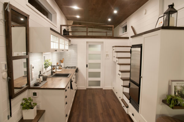 10-Foot Wide Laurier Tiny House with Main Floor Bedroom and More!
