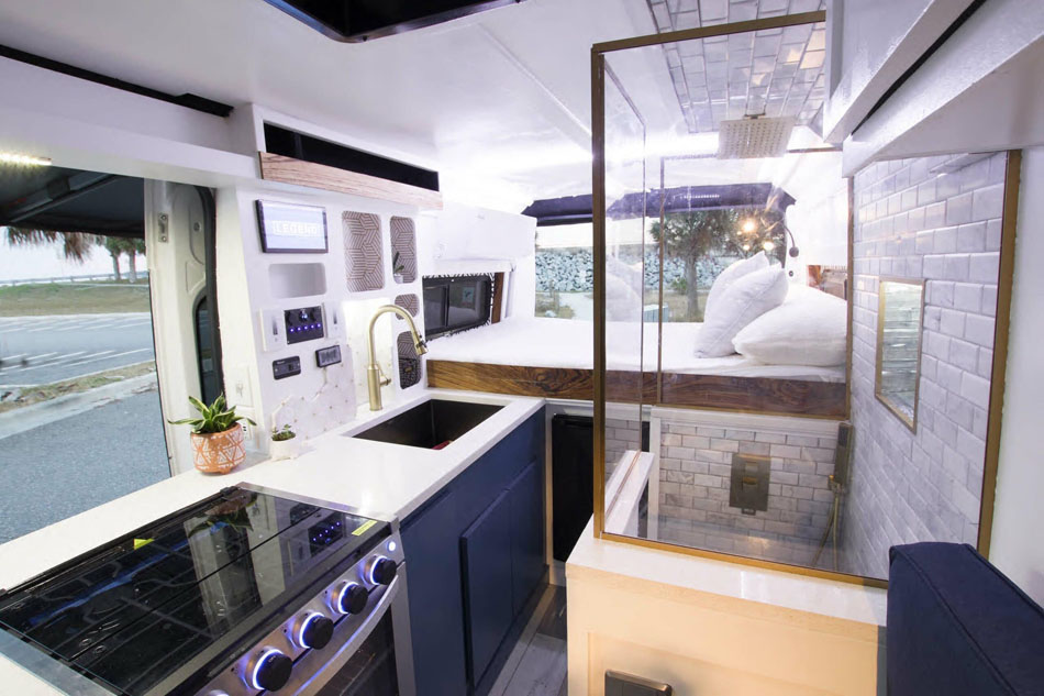 Legend Conversions Van with All Glass Shower 007