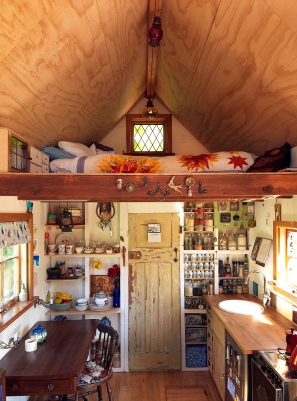 Lily's 150 Sq. Ft. Tiny House on Wheels in New Zealand 003