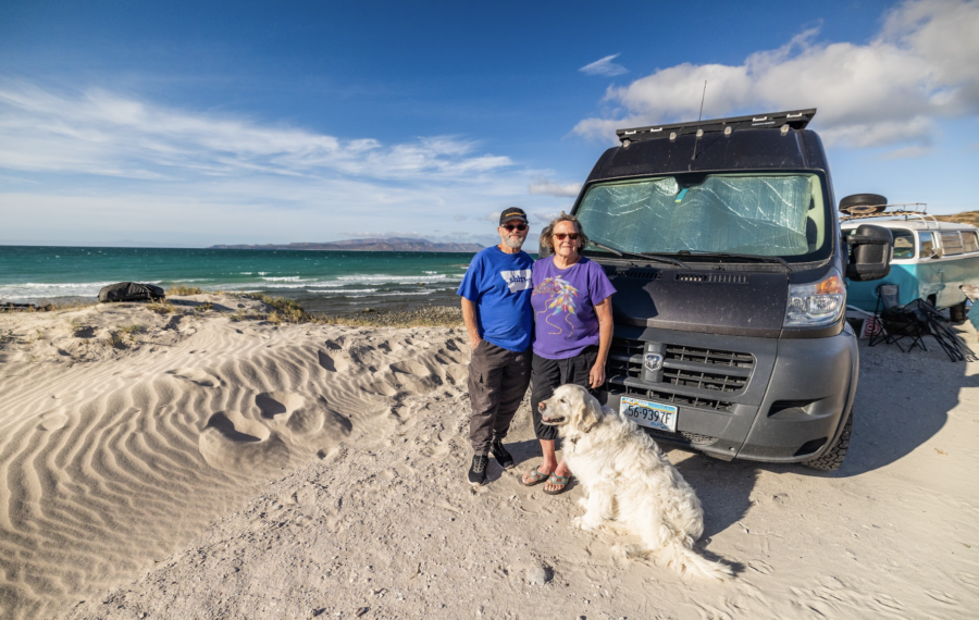 Linda & Bill Retire in A Self-Built Sprinter Van