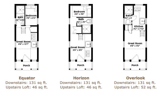 Linden 20 Tumbleweed Tiny House Floor Plans