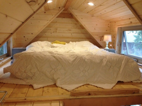Cozy Sleeping Loft with Dormers and Windows