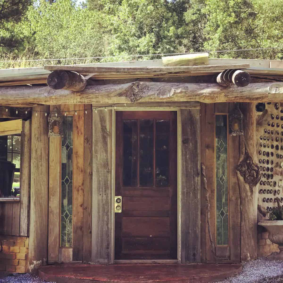 Hobbit Cottage with Living Roof in Alabama