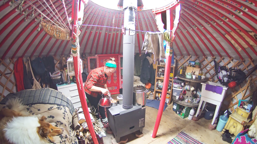 She's been living off-the-grid for 2+ years in a Yurt - Exploring Alternatives