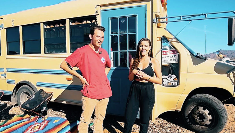 "Lucky" The Off-Grid Short Bus Skoolie Conversion