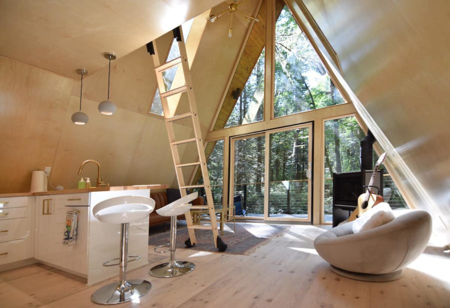 Luxury Treeframe Cabin (Treehouse + Aframe) 20